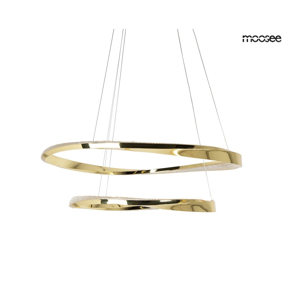 MOOSEE lampa wisząca ANILLO 2 złota