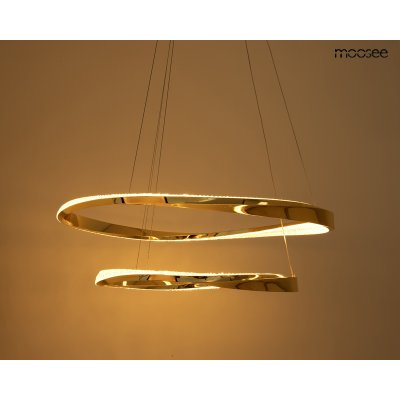 MOOSEE lampa wisząca ANILLO 2 złota