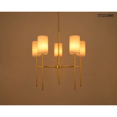 MOOSEE lampa wisząca IMPERIO 5 złota
