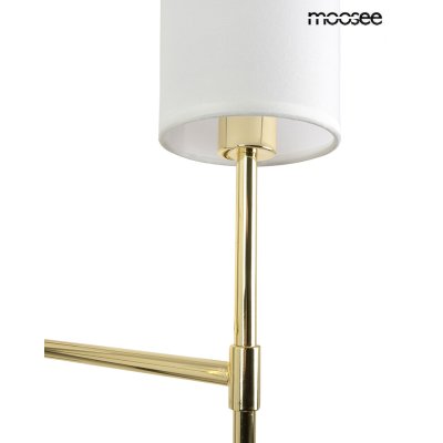 MOOSEE lampa wisząca IMPERIO 5 złota