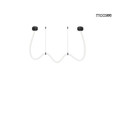 MOOSEE lampa wisząca LASSO 400 Smart      czarna