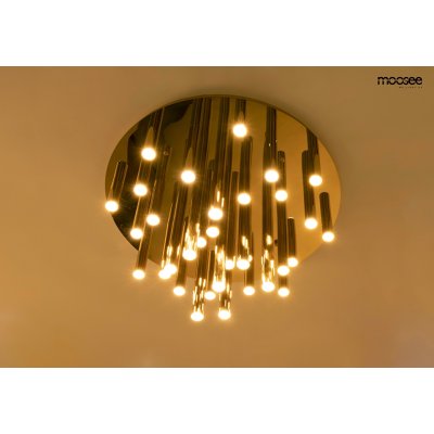 MOOSEE lampa sufitowa / plafon ORGANO 60  złota