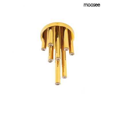 MOOSEE lampa sufitowa / plafon ORGANO 20  złota