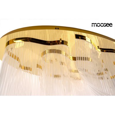 MOOSEE lampa sufitowa / plafon FIREFLY    180 złota