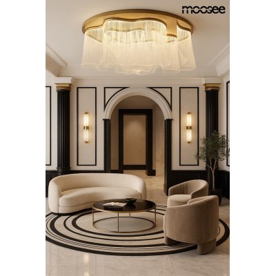 MOOSEE lampa sufitowa / plafon FIREFLY    180 złota