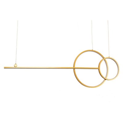 MOOSEE lampa wisząca RAGE złota