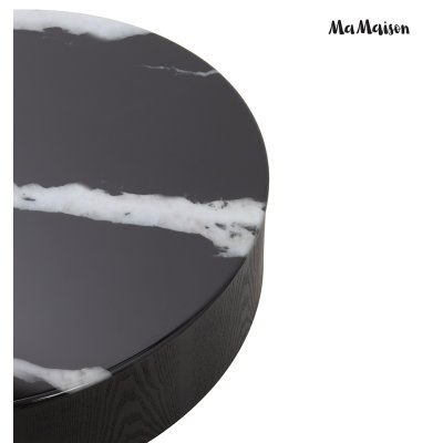 MaMaison stolik kawowy LAGO 100 czarny