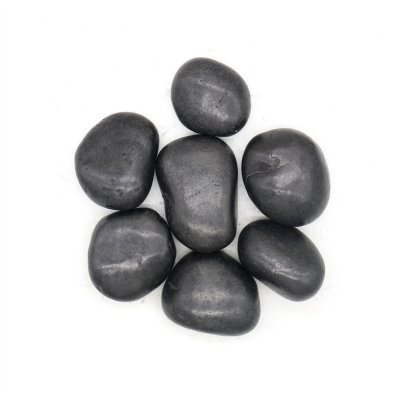 Kamień OTOCZAK 3-5 cm 20 kg polerowany    czarny