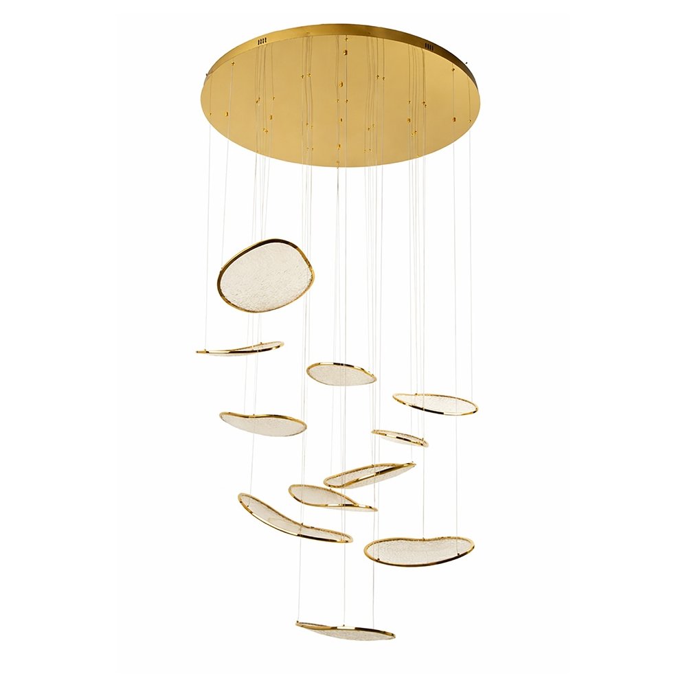 MOOSEE lampa wisząca MEDUSA złota