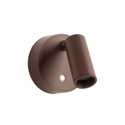 Lampa ścienna SHP PICKET brązowa