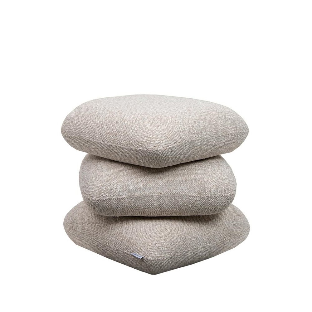 Pufa STONES beżowa