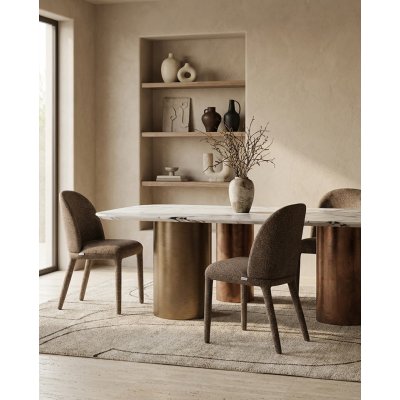 Krzesło TUYA brązowe