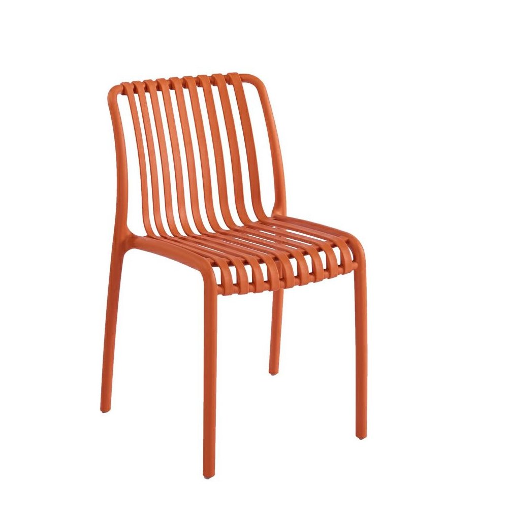 Krzesło STRIPS pomarańczowe