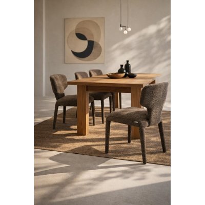 Krzesło APULIA brązowe