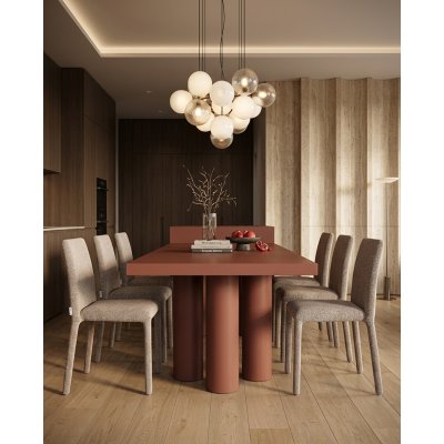 Krzesło ALYA brązowe