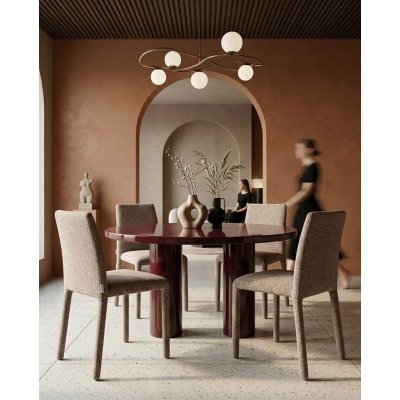 Krzesło ALYA brązowe