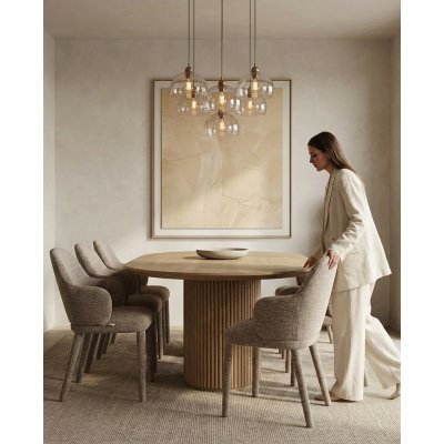 Krzesło AKIRA brązowe