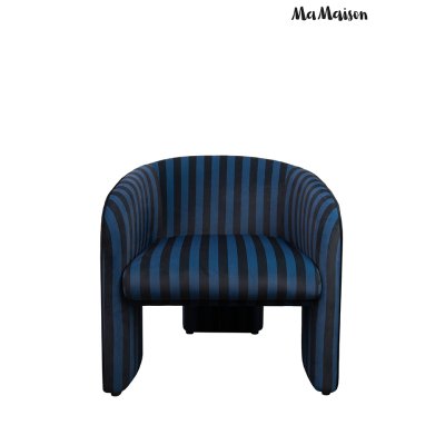 MaMaison fotel JOLIE niebieski / czarny