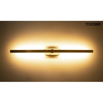 MOOSEE lampa ścienna LINE złota