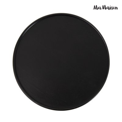 MaMaison stolik LAPIS 36 czarny / drewno  mango
