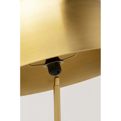 KARE lampa podłogowa LOUNGY 160 cm złota