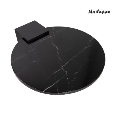 MaMaison stolik kawowy DANTE 110 czarny   / złoty