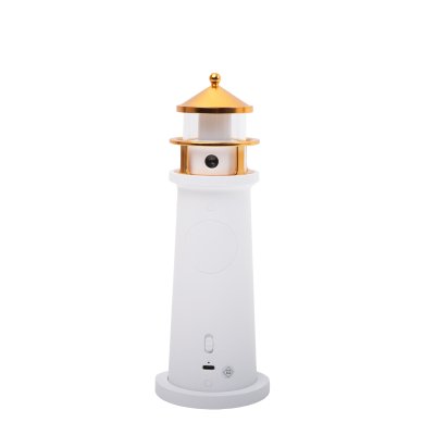 Lampka nocna z projektorem SHP            LIGHTHOUSE biało-złota