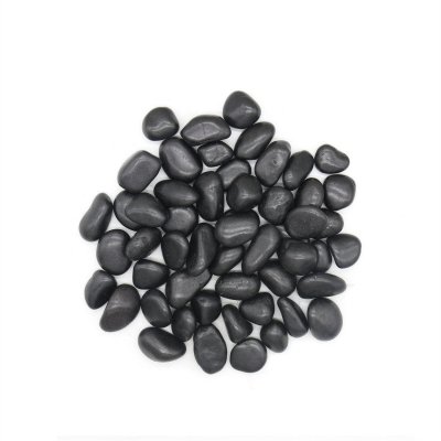Kamień OTOCZAK 2-3 cm 20 kg polerowany    czarny