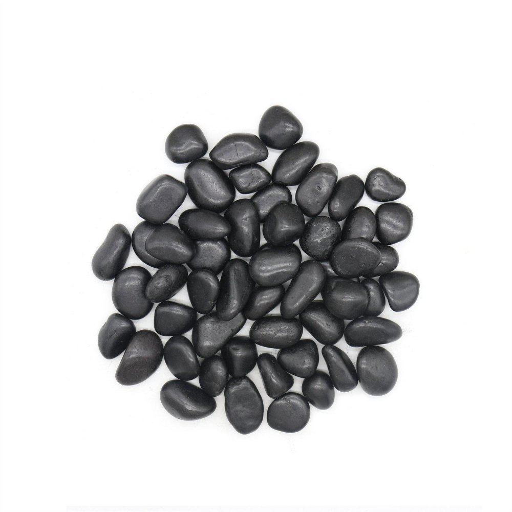 Kamień OTOCZAK 2-3 cm 20 kg polerowany    czarny