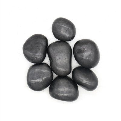 Kamień OTOCZAK 2-3 cm 20 kg polerowany    czarny