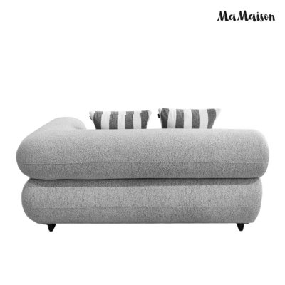MaMaison sofa ogrodowa ALEXANDER szara    (poduszki i pokrowiec w zestawie)