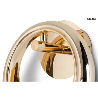 MOOSEE zestaw 2 lamp ściennych HELIOS     złoty