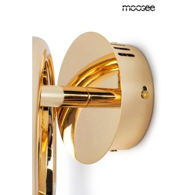 MOOSEE zestaw 2 lamp ściennych HELIOS     złoty