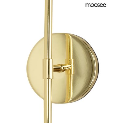 MOOSEE zestaw 2 lamp ściennych IMPERIO    złoty