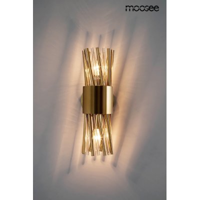 MOOSEE zestaw 2 lamp ściennych LORENZO    złoty