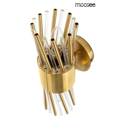 MOOSEE zestaw 2 lamp ściennych LORENZO    złoty