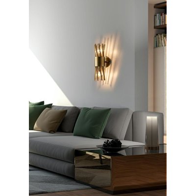 MOOSEE zestaw 2 lamp ściennych LORENZO    złoty