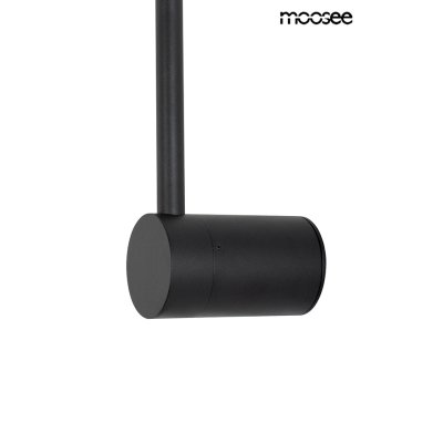 MOOSEE zestaw 2 lamp ściennych OMBRE 60   czarny
