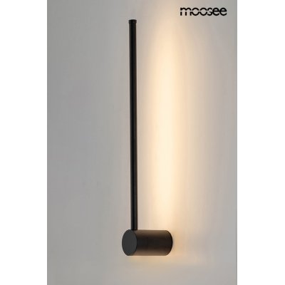 MOOSEE zestaw 2 lamp ściennych OMBRE 60   czarny