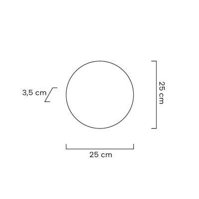 MOOSEE zestaw 2 lamp ściennych SHADOW     SUN 25 złoty