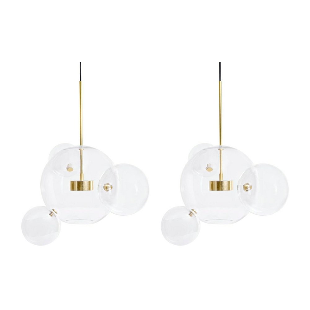 MOOSEE zestaw 2 lamp wiszących CAPRI 4    złoty