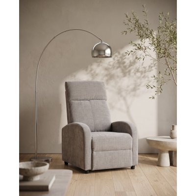 Fotel RELAX PREMIUM jasny szary