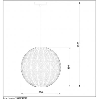Lampa wisząca Tahar