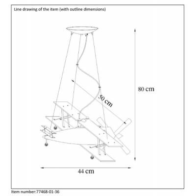 Lampa wisząca Focker