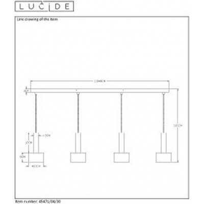 Lampa wisząca Teun 4