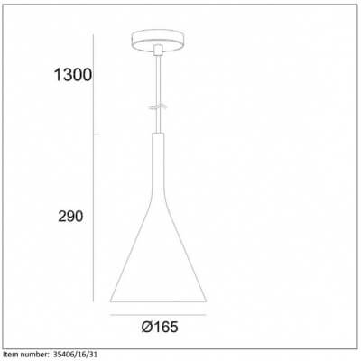 Lampa wisząca Gipsy 17