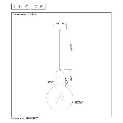 Lampa wisząca Julius 40