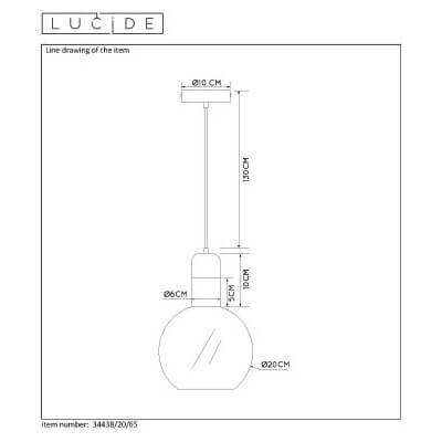 Lampa wisząca Julius 20