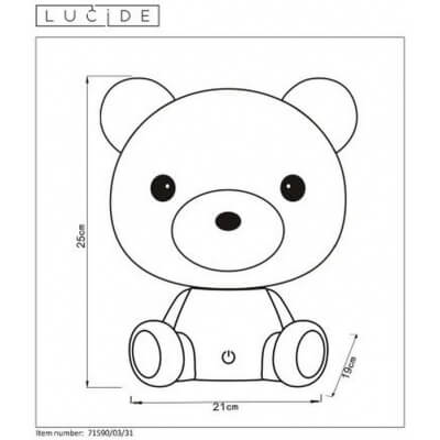 Lampa stołowa Dodo bear