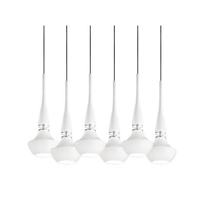 Tasos 6 white - Lampa wisząca